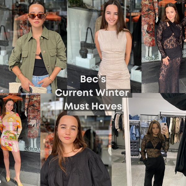 Bec's Current Winter Must Haves