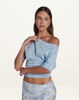Summi Summi Sunset Tee in Ocean