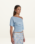 Summi Summi Sunset Tee in Ocean