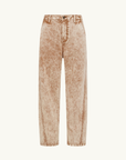 Alemais Spur Denim Cropped Jean
