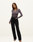 Bayse Lara Bodysuit in Espresso