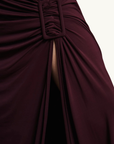 Alemais Eddie Midi Dress in PLUM