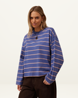 Ceres Life Beau Long Sleeve Tee in Navy