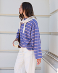 Ceres Life Beau Long Sleeve Tee in Navy