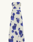 Shona Joy Enya Strapless Maxi Dress in MIDNIGHT WALLFLOWER