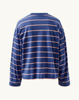 Ceres Life Beau Long Sleeve Tee in Navy