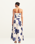 Shona Joy Enya Strapless Maxi Dress in MIDNIGHT WALLFLOWER