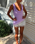 Isabelle Quinn Reina Top in Lilac