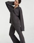 Summi Summi Lounge Knit Pant in Shadow