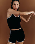 Nagnata Classic Retro Tank in Black Sand