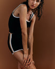 Nagnata Classic Retro Tank in Black Sand