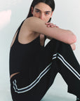Nagnata Classic Wool Bodysuit in Obsidian