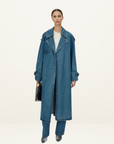 Camilla and Marc Calyx Denim Coat in Classic Blue
