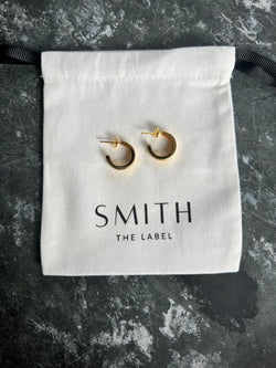 Prea Edge Hoop Earrings SILVER Smith-SMITH-Frolic Girls