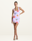 Summi Summi Elle Mini Dress in Lilac Troppo