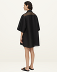 Camilla and Marc Lolani Embroidered Tee Dress in Black