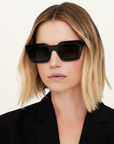 Anine Bing Indio Sunglasses in Black // COMING SOON