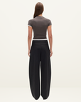 Bayse Bonnie Pant in Black
