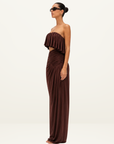 Jefre Séi Gwen Maxi Dress in Burgundy