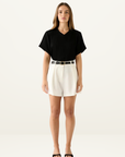 Esmaee Foreshore Tee in Black