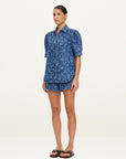 Kivari Elina Denim Shirt in Blue