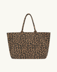 Anine Bing Leop Canvas Tote in Black and Brown Leopard // COMING SOON