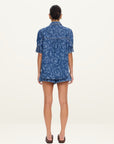 Kivari Elina Denim Shirt in Blue