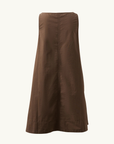 Parker Mini Dress in Chocolate