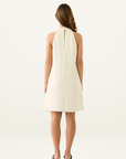 Esmaee Foreshore Mini Dress in Ivory