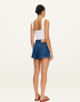 Kivari Monroe Denim Short in Indigo Blue