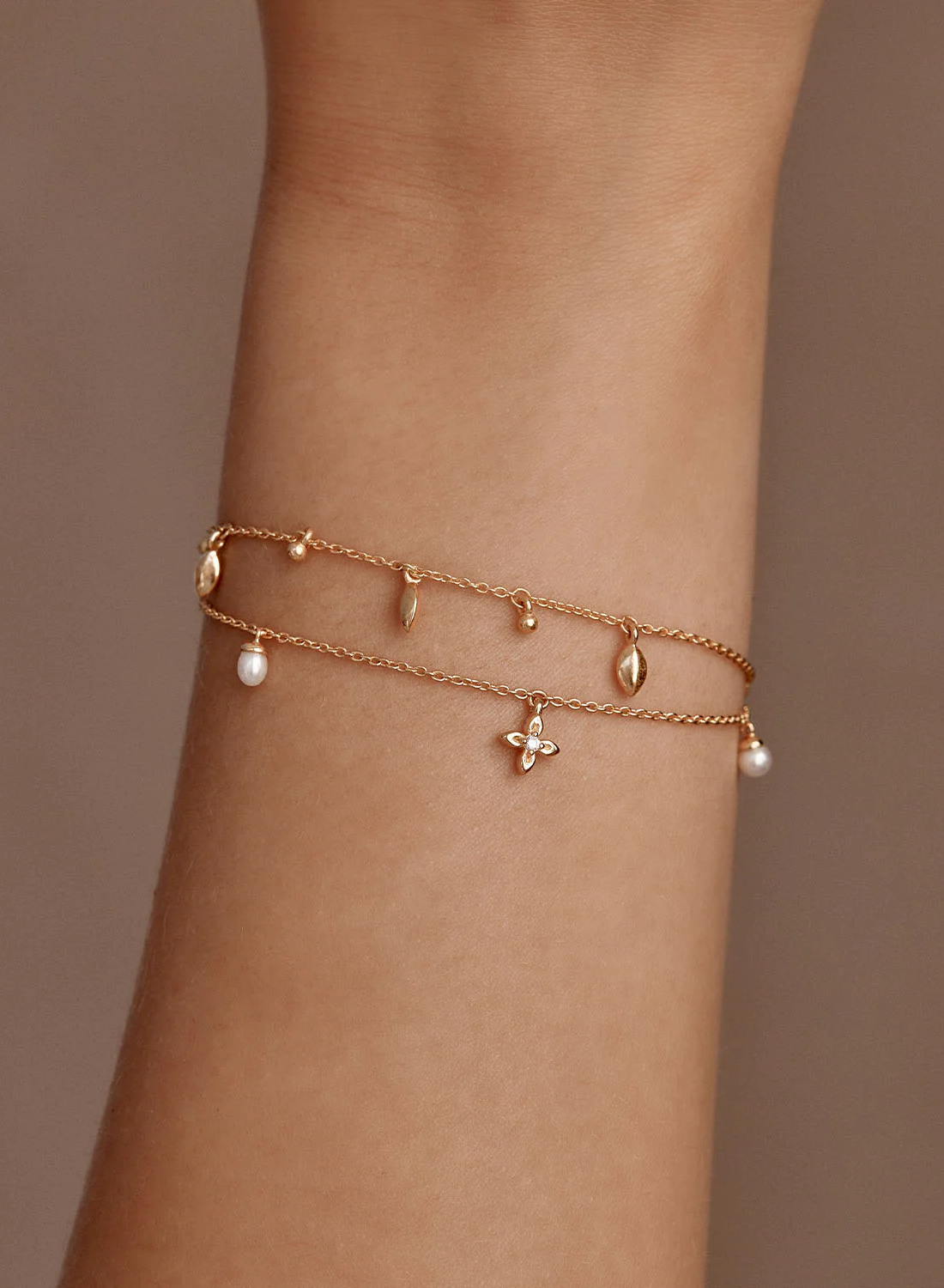 By Charlotte Live in Grace Bracelet in GOLD