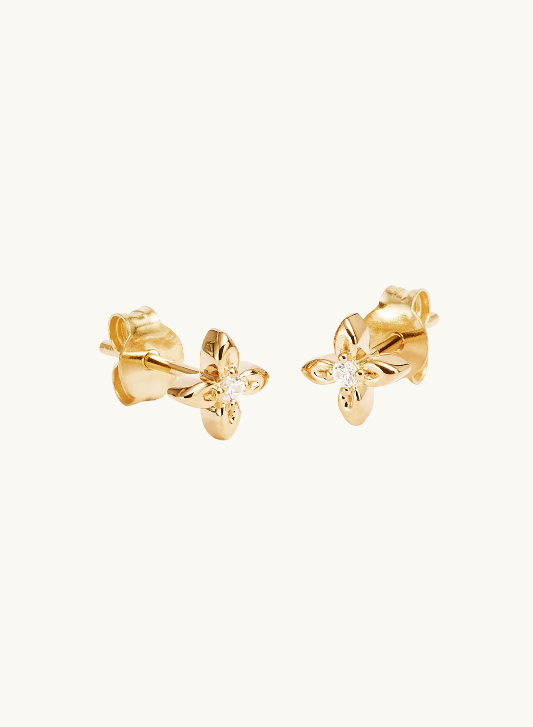 By Charlotte Live In Light Stud Earrings in GOLD
