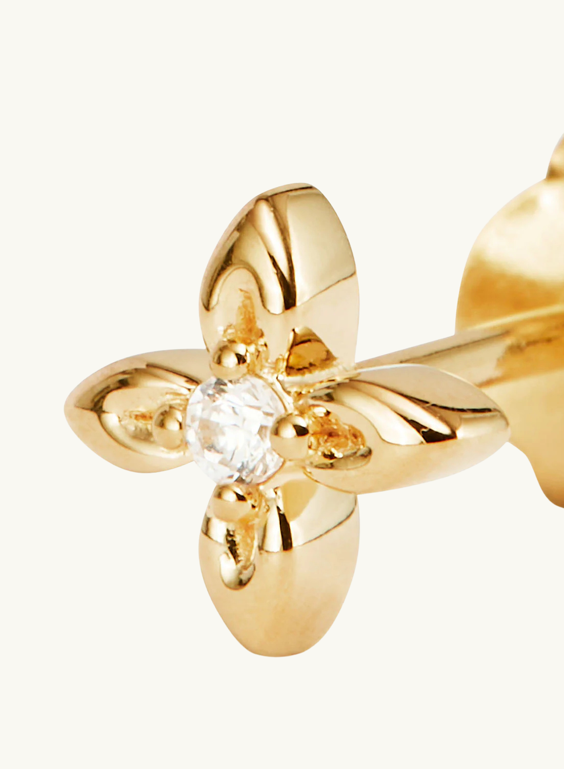 By Charlotte Live In Light Stud Earrings in GOLD