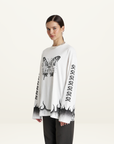 Summi Summi Eden LS Tee in Lily White