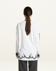 Summi Summi Eden LS Tee in Lily White