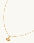 By Charlotte I am Protected Necklace in GOLD