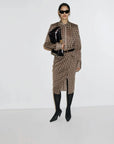 Camilla and Marc Mannix Midi Skirt in Chocolate