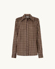 Camilla and Marc Mannix Shirt in Chocolate