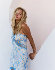 Summi Summi Siren Mini Dress in Orchid Prism