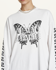 Summi Summi Eden LS Tee in Lily White