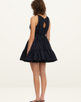 Acler Glastonbury Mini Dress in BLACK