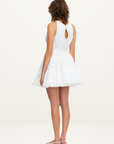 Acler Glastonbury Mini Dress in IVORY