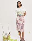 Alemais Anouk Scene Tee in CREAM