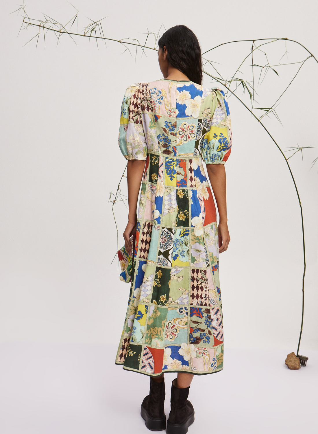 Alemais Bianca Midi Dress in MULTI