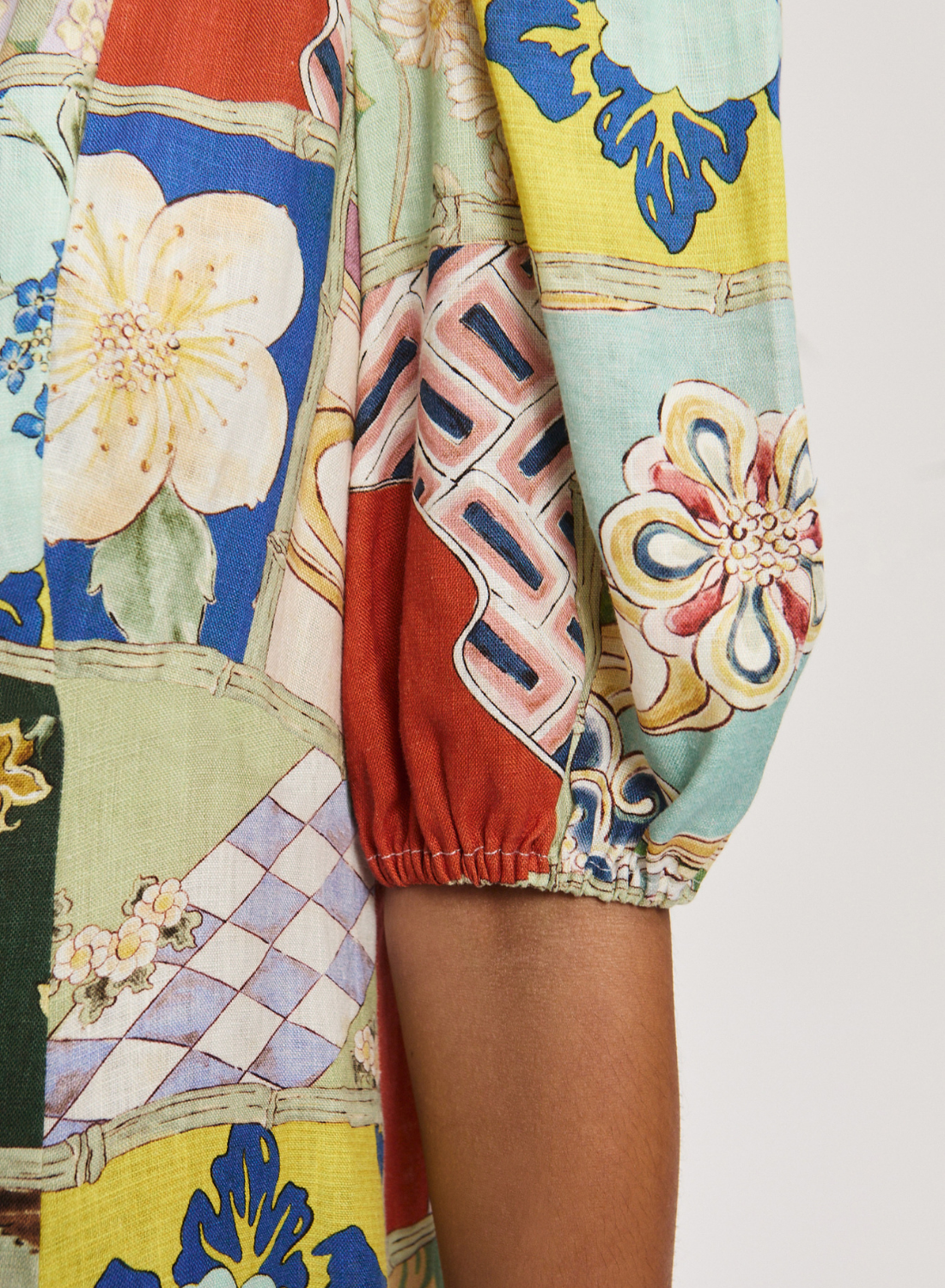 Alemais Bianca Midi Dress in MULTI