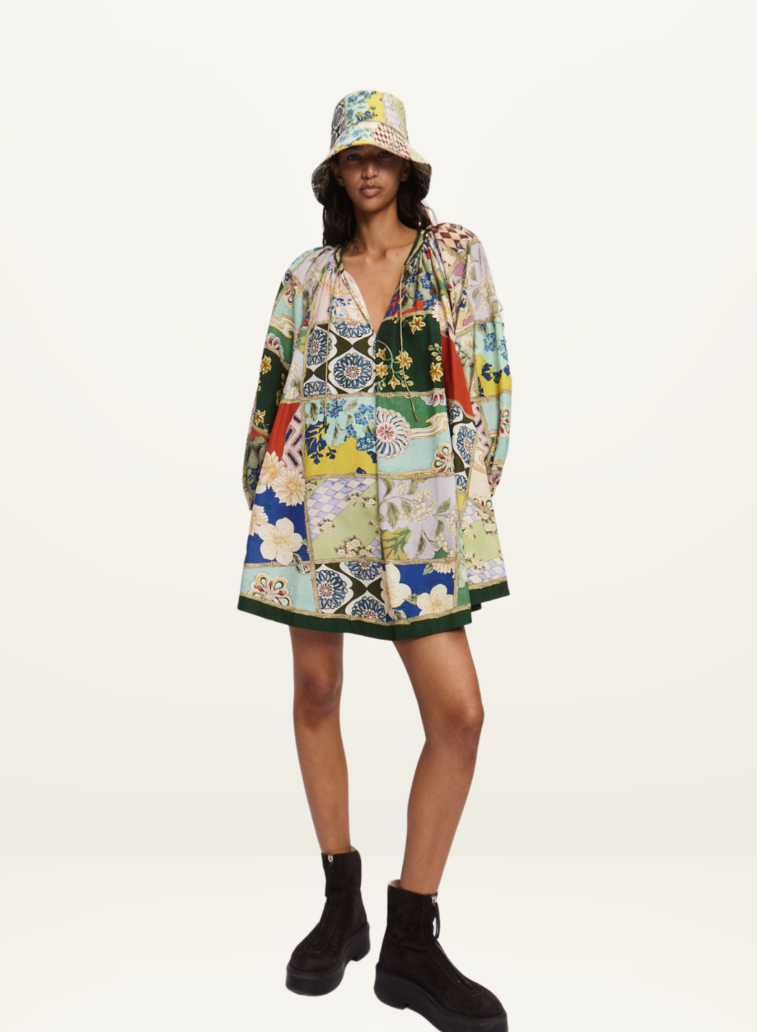 Alemais Bianca Mini Dress in MULTI