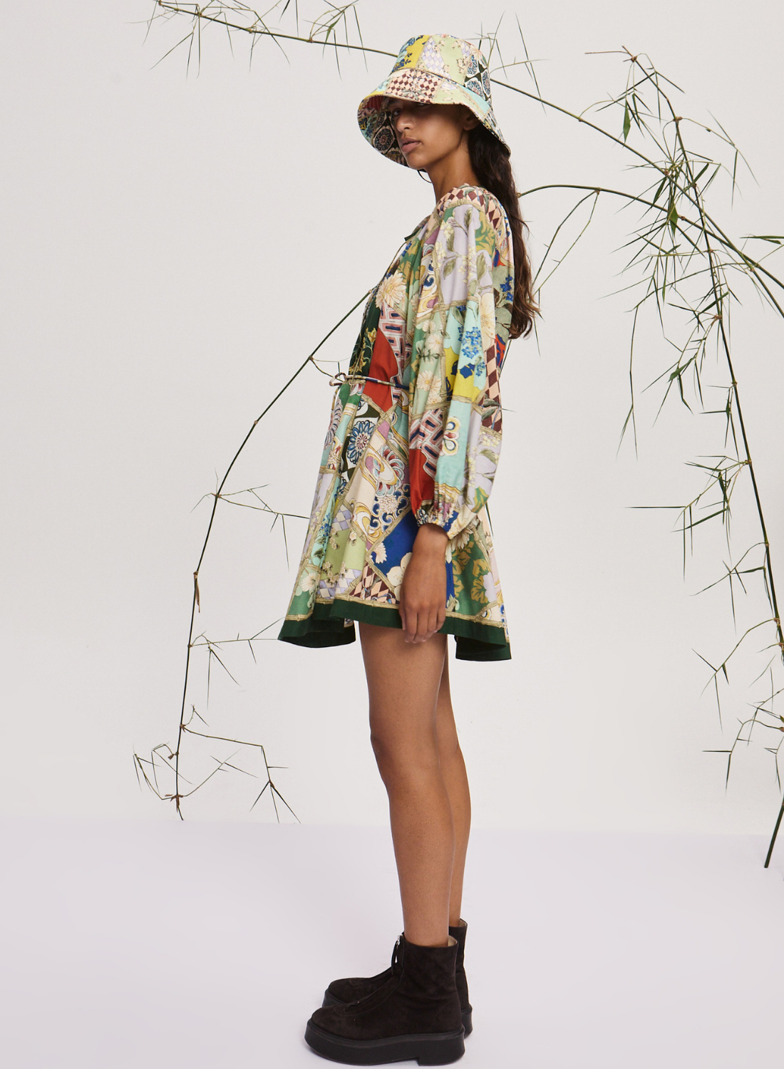 Alemais Bianca Mini Dress in MULTI