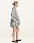 Alemais Bisou Embroidered Long Sleeve Shirt