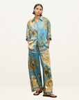 Alemais Cassie Silk Pant in MULTI