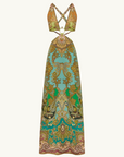 Alemais Clemenza Cut Out Midi Dress in MULTI // PREORDER LATE JULY - EARLY AUGUST DISPATCH